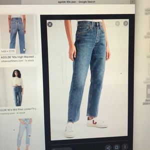 AGOLDE 90s Denim - ARITZIA high rise straight leg